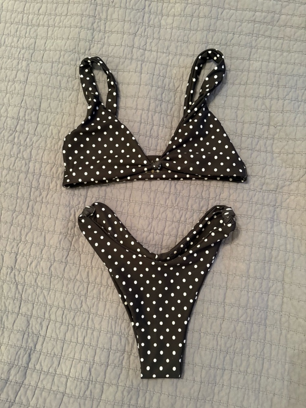 Polka dot skatie bikini